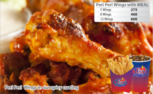 peri peri wings